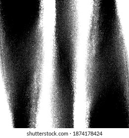 Rough black and white texture vector. Distressed overlay texture. Grunge background. Abstract textured effect. Vector Illustration. Black isolated on white background. EPS10.