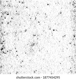 Rough black and white texture vector. Distressed overlay texture. Grunge background. Abstract textured effect. Vector Illustration. Black isolated on white background. EPS10.