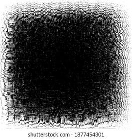 Rough black and white texture vector. Distressed overlay texture. Grunge background. Abstract textured effect. Vector Illustration. Black isolated on white background. EPS10.