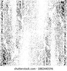 Rough black and white texture vector. Distressed overlay texture. Grunge background. Abstract textured effect. Vector Illustration. Black isolated on white background. EPS10.