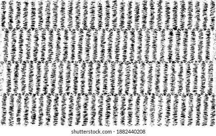 Rough black and white texture vector. Distressed overlay texture. Grunge background. Abstract textured effect. Vector Illustration. Black isolated on white background. EPS10.