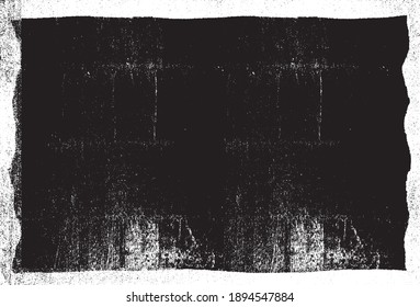Rough black and white texture vector. Distressed overlay texture. Grunge background. Abstract textured effect. Vector Illustration. Black isolated on white background. EPS10.