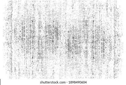 Rough black and white texture vector. Distressed overlay texture. Grunge background. Abstract textured effect. Vector Illustration. Black isolated on white background. EPS10.