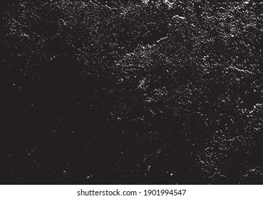 Rough black and white texture vector. Distressed overlay texture. Grunge background. Abstract textured effect. Vector Illustration. Black isolated on white background. EPS10.