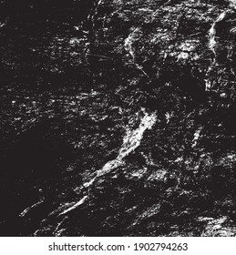 Rough black and white texture vector. Distressed overlay texture. Grunge background. Abstract textured effect. Vector Illustration. Black isolated on white background. EPS10.