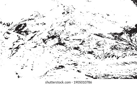 Rough black and white texture vector. Distressed overlay texture. Grunge background. Abstract textured effect. Vector Illustration. Black isolated on white background. EPS10.
