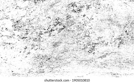 Rough black and white texture vector. Distressed overlay texture. Grunge background. Abstract textured effect. Vector Illustration. Black isolated on white background. EPS10.