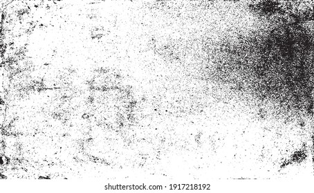 Rough black and white texture vector. Distressed overlay texture. Grunge background. Abstract textured effect. Vector Illustration. Black isolated on white background. EPS10.