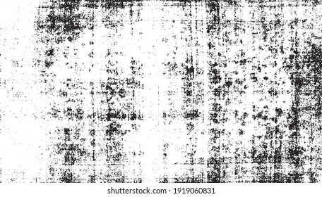 Rough black and white texture vector. Distressed overlay texture. Grunge background. Abstract textured effect. Vector Illustration. Black isolated on white background. EPS10.