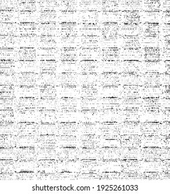 Rough black and white texture vector. Distressed overlay texture. Grunge background. Abstract textured effect. Vector Illustration. Black isolated on white background. EPS10.