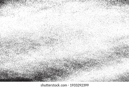 Rough black and white texture vector. Distressed overlay texture. Grunge background. Abstract textured effect. Vector Illustration. Black isolated on white background. EPS10.