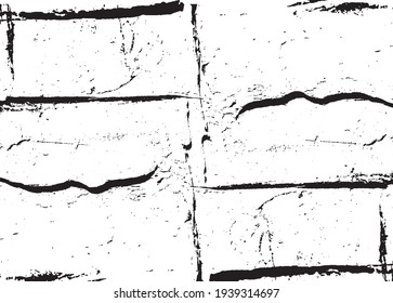 Rough black and white texture vector. Distressed overlay texture. Grunge background. Abstract textured effect. Vector Illustration. Black isolated on white background. EPS10.