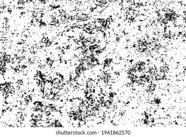 Rough black and white texture vector. Distressed overlay texture. Grunge background. Abstract textured effect. Vector Illustration. Black isolated on white background. EPS10.