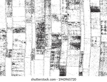 Rough black and white texture vector. Distressed overlay texture. Grunge background. Abstract textured effect. Vector Illustration. Black isolated on white background. EPS10.