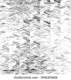 Rough black and white texture vector. Distressed overlay texture. Grunge background. Abstract textured effect. Vector Illustration. Black isolated on white background. EPS10.