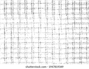 Rough black and white texture vector. Distressed overlay texture. Grunge background. Abstract textured effect. Vector Illustration. Black isolated on white background. EPS10.