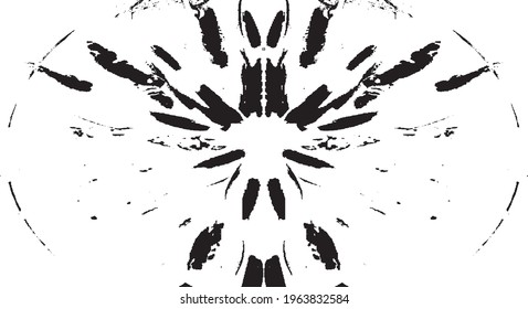 Rough black and white texture vector. Distressed overlay texture. Grunge background. Abstract textured effect. Vector Illustration. Black isolated on white background. EPS10.