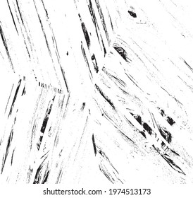 Rough black and white texture vector. Distressed overlay texture. Grunge background. Abstract textured effect. Vector Illustration. Black isolated on white background. EPS10.