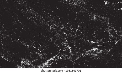 Rough black and white texture vector. Distressed overlay texture. Grunge background. Abstract textured effect. Vector Illustration. Black isolated on white background. EPS10.