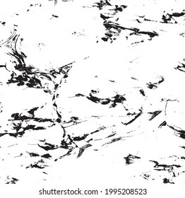 Rough black and white texture vector. Distressed overlay texture. Grunge background. Abstract textured effect. Vector Illustration. Black isolated on white background. EPS10.