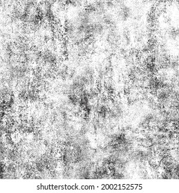 Rough black and white texture vector. Distressed overlay texture. Grunge background. Abstract textured effect. Vector Illustration. Black isolated on white background. EPS10.