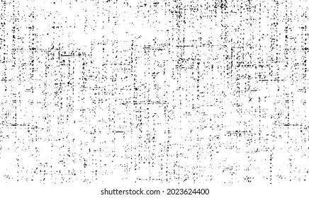 Rough black and white texture vector. Distressed overlay texture. Grunge background. Abstract textured effect