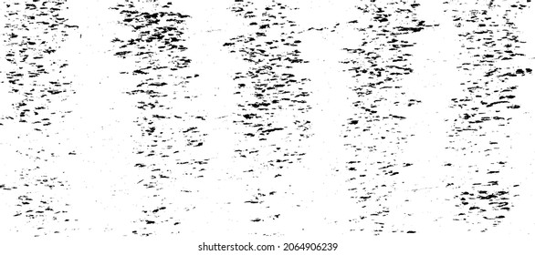 Rough black and white texture vector. Distressed overlay texture. Grunge background. Abstract textured effect. Vector Illustration. Black isolated on white background. EPS10.
