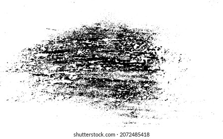 Rough black and white texture vector. Distressed overlay texture. Grunge background. Abstract textured effect. Vector Illustration. Black isolated on white background. EPS10.