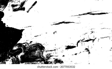 Rough black and white texture vector. Distressed overlay texture. Grunge background. Abstract textured effect. Vector Illustration. Black isolated on white background. EPS10.
