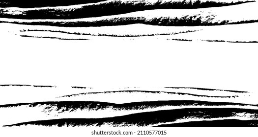 Rough black and white texture vector. Distressed overlay texture. Grunge background. Abstract textured effect. Vector Illustration. Black isolated on white background. EPS10.