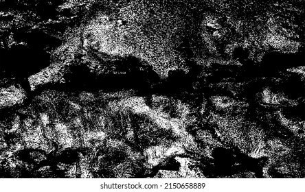 Rough black and white texture vector. Distressed overlay texture. Grunge background. Abstract textured effect. Vector Illustration. Black isolated on white background. EPS10.
