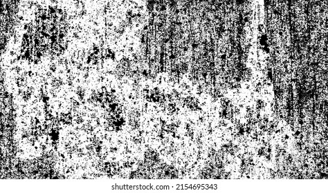 Rough black and white texture vector. Distressed overlay texture. Grunge background. Abstract textured effect. Vector Illustration. Black isolated on white background. EPS10.