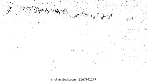 Rough black and white texture vector. Distressed overlay texture. Grunge background. Abstract textured effect. Vector Illustration. Black isolated on white background. EPS10.