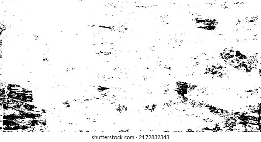Rough black and white texture vector. Distressed overlay texture. Grunge background. Abstract textured effect. Vector Illustration. Black isolated on white background. EPS10.