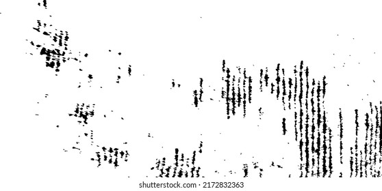 Rough black and white texture vector. Distressed overlay texture. Grunge background. Abstract textured effect. Vector Illustration. Black isolated on white background. EPS10.