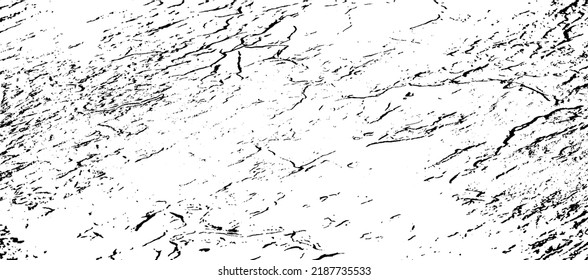 Rough black and white texture vector. Distressed overlay texture. Grunge background. Abstract textured effect. Vector Illustration. Black isolated on white background. EPS10.