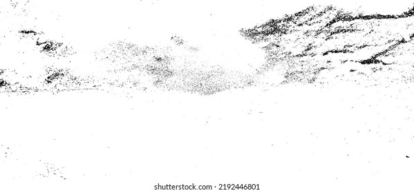 Rough black and white texture vector. Distressed overlay texture. Grunge background. Abstract textured effect. Vector Illustration. Black isolated on white background. EPS10.