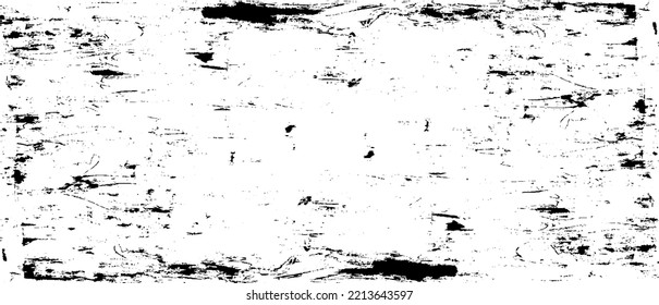 Rough black and white texture vector. Distressed overlay texture. Grunge background. Abstract textured effect. Vector Illustration. Black isolated on white background. EPS10.