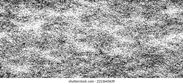 Rough black and white texture vector. Distressed overlay texture. Grunge background. Abstract textured effect. Vector Illustration. Black isolated on white background. EPS10.