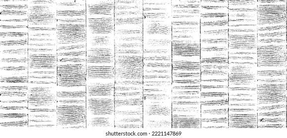 Rough black and white texture vector. Distressed overlay texture. Grunge background. Abstract textured effect. Vector Illustration. Black isolated on white background. EPS10.