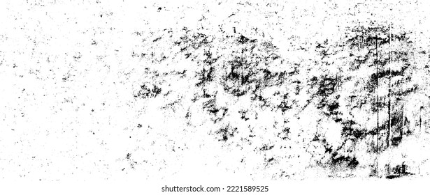 Rough black and white texture vector. Distressed overlay texture. Grunge background. Abstract textured effect. Vector Illustration. Black isolated on white background. EPS10.