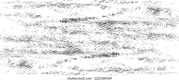 Rough black and white texture vector. Distressed overlay texture. Grunge background. Abstract textured effect. Vector Illustration. Black isolated on white background. EPS10.