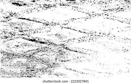 Rough black and white texture vector. Distressed overlay texture. Grunge background. Abstract textured effect. Vector Illustration. Black isolated on white background. EPS10.