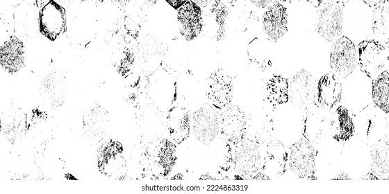 Rough black and white texture vector. Distressed overlay texture. Grunge background. Abstract textured effect. Vector Illustration. Black isolated on white background. EPS10.