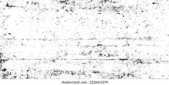 Rough black and white texture vector. Distressed overlay texture. Grunge background. Abstract textured effect. Vector Illustration. Black isolated on white background. EPS10.