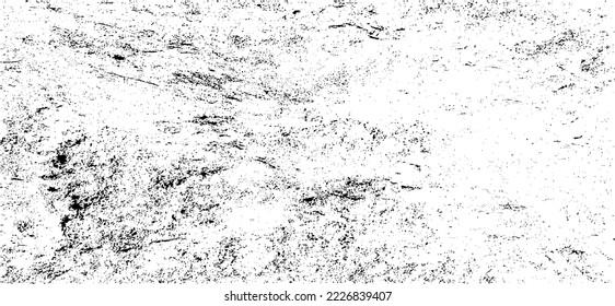 Rough black and white texture vector. Distressed overlay texture. Grunge background. Abstract textured effect. Vector Illustration. Black isolated on white background. EPS10.