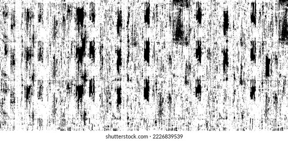 Rough black and white texture vector. Distressed overlay texture. Grunge background. Abstract textured effect. Vector Illustration. Black isolated on white background. EPS10.