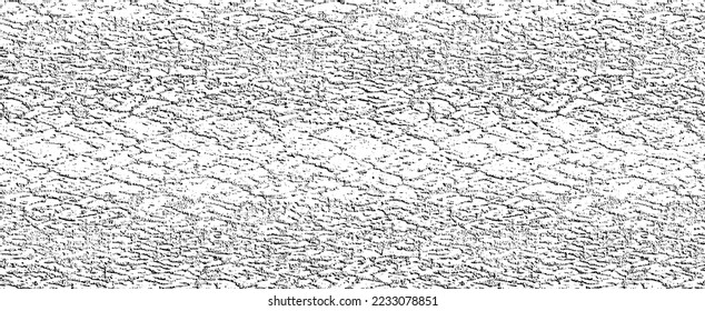 Rough black and white texture vector. Distressed overlay texture. Grunge background. Abstract textured effect. Vector Illustration. Black isolated on white background. EPS10.