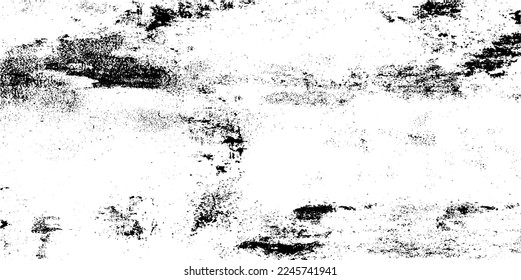 Rough black and white texture vector. Distressed overlay texture. Grunge background. Abstract textured effect. Vector Illustration. Black isolated on white background. EPS10.