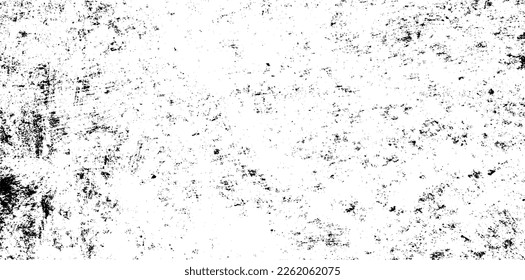 Rough black and white texture vector. Distressed overlay texture. Grunge background. Abstract textured effect. Vector Illustration. Black isolated on white background. EPS10